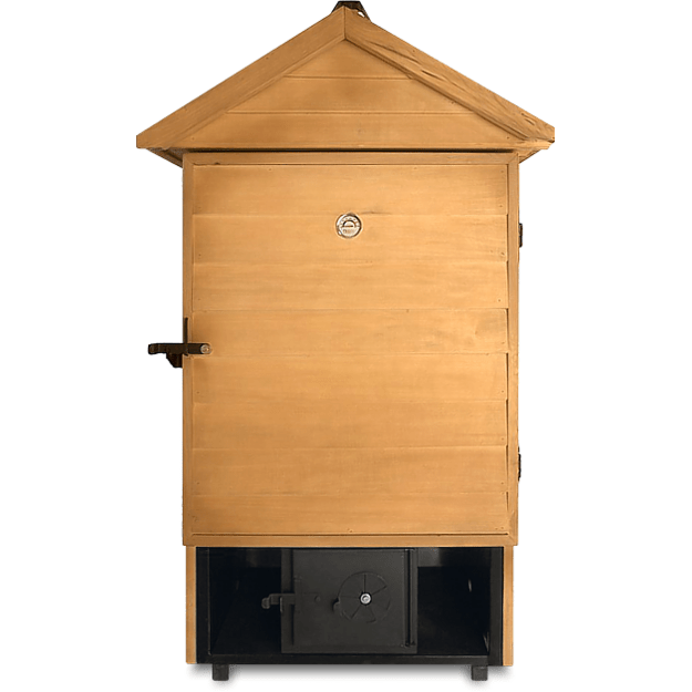 Rūkykla 200L su medžio apdaila + DOVANOS 2