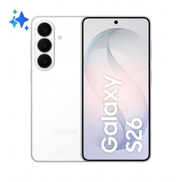 MOBILE PHONE GALAXY S26/512GB WHITE SM-S942B SAMSUNG