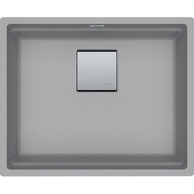 Įmontuojama po stalvir&scaron;iu plautuvė Franke Kubus 2 KNG 110-52, 125.0512.507, akmens pilka