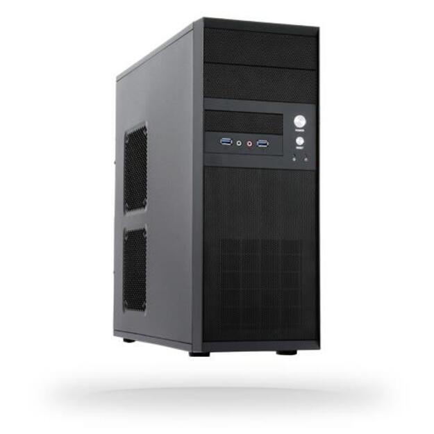 Case|CHIEFTEC|CQ-01B-U3-OP|MidiTower|ATX|MicroATX|Colour Black|CQ-01B-U3-OP