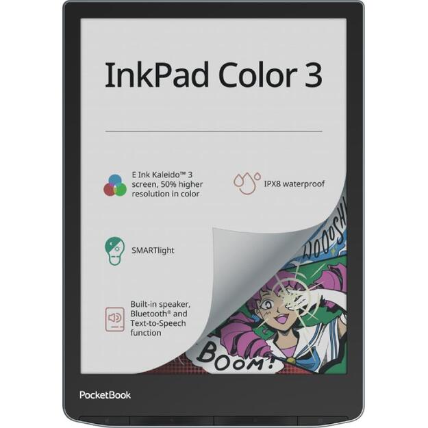 E-Reader|POCKETBOOK|InkPad Color 3|7.8 |1872x1404|1xUSB-C|Wireless LAN|Bluetooth|PB743K3-1-WW