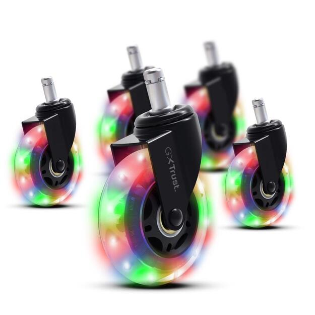 GAMING CHAIR ACC WHEELS/GXT701 LED GEL 25803 TRUST