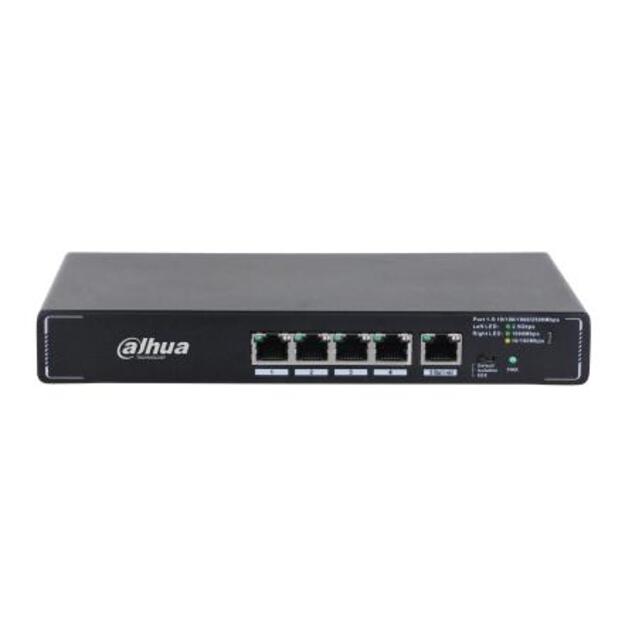 Switch|DAHUA|DH-SMG1005|Switch type Unmanaged|5x2.5G Ethernet (copper) ports quantity|SMG1005