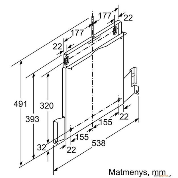 Žeminimo rėmelis Bosch DSZ4660 2