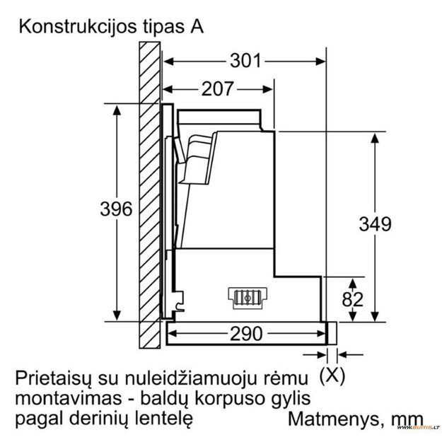 Žeminimo rėmelis Bosch DSZ4660 1