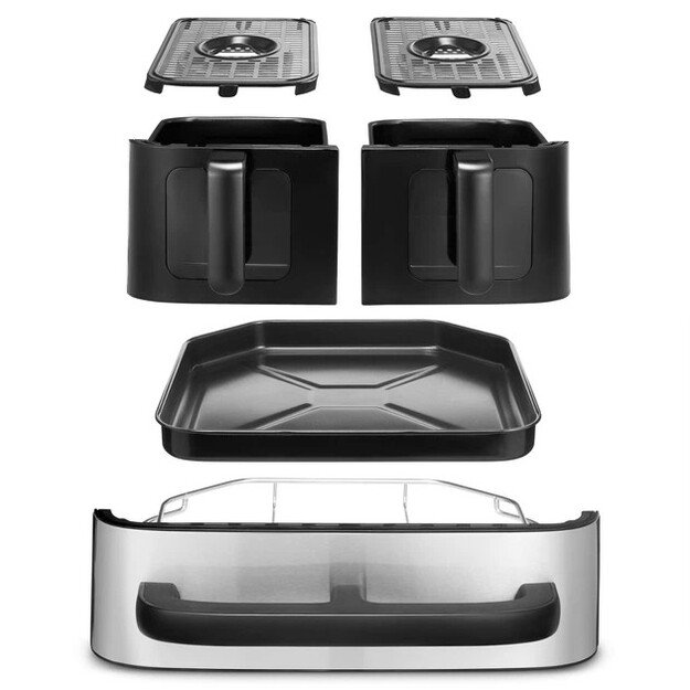 Kar&scaron;to oro gruzdintuvė Cuisinart AIR-TWIN 10.4L AFT13XSSE 1