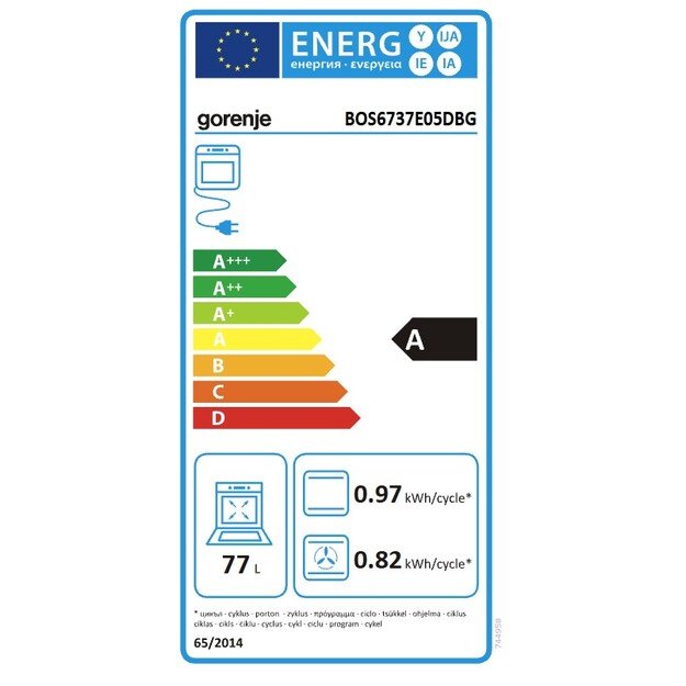 Orkaitė Gorenje BOS6737E05DBG 1