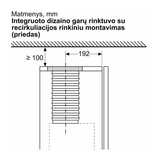 Recirkuliacijos filtras BOSCH DWZ1IB1B6 1