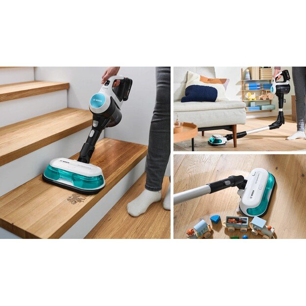 Belaidis dulkių siurblys Bosch Unlimited 7 ProHygienic Aqua, 2in1, BCS71HYG1 1