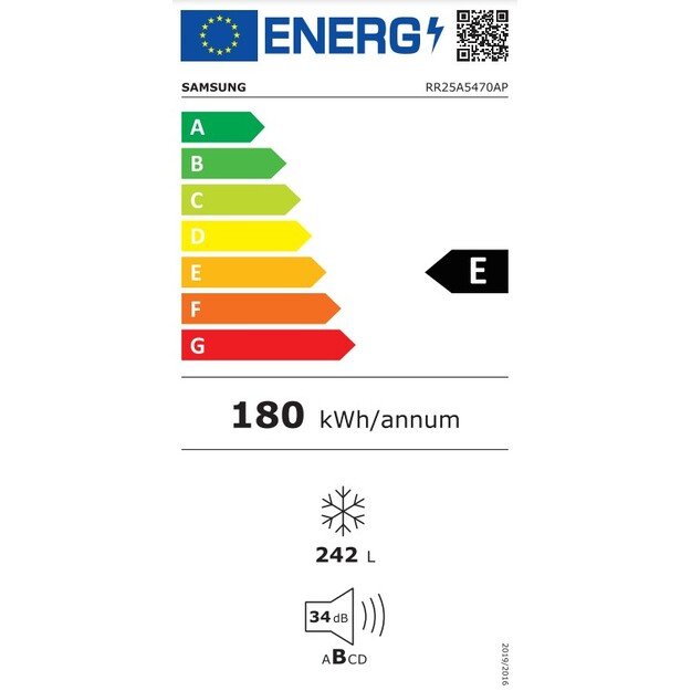 Šaldytuvas Samsung RR25A5470AP