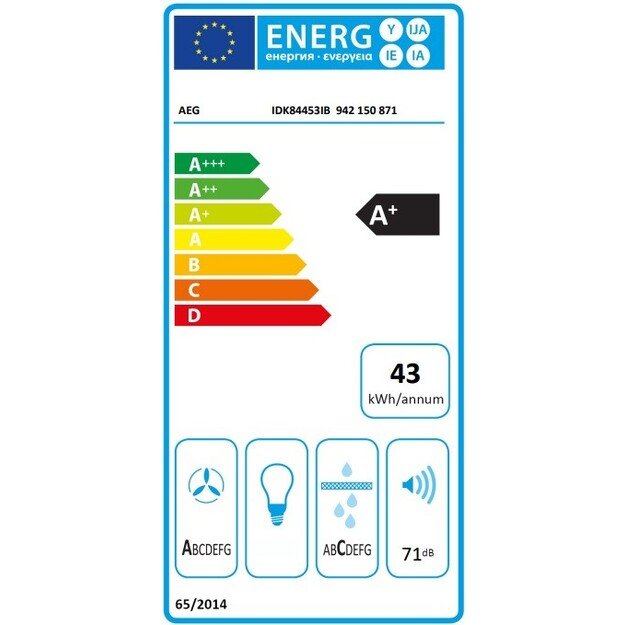 Kaitlentė AEG IDK84453IB