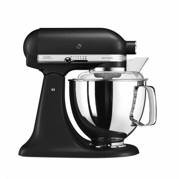 Virtuvinis kombainas KITCHENAID 5KSM175PSEBK Artisan Elegance, cast iron black