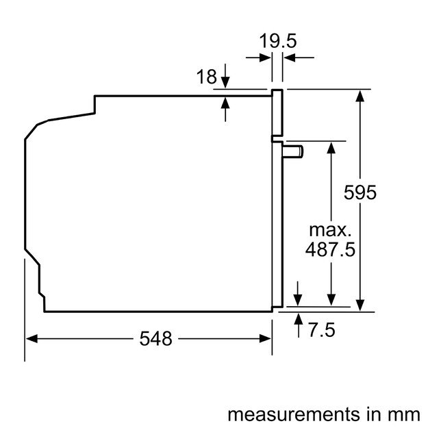 Įmontuojama orkaitė SIEMENS HB778G3B1