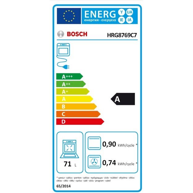 Orkaitė Bosch HRG8769C7