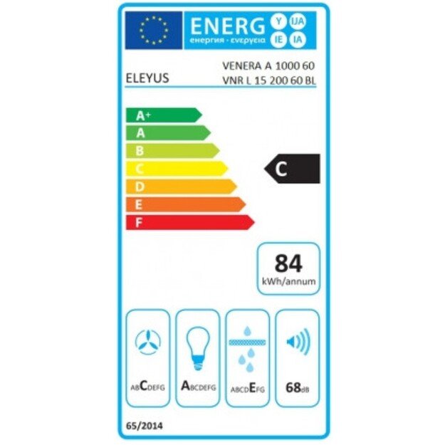 Gartraukis Eleyus VENERA A 1000/60/BL LED (VNR L 15 200 60 BL)