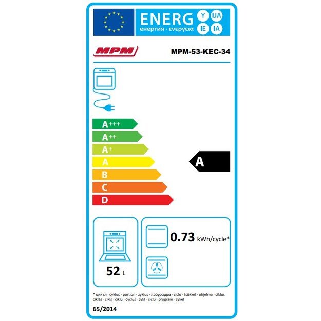 Viryklė MPM MPM-53-KEC-34