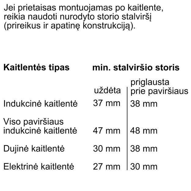 Įmontuojama orkaitė Bosch HBG7742B1