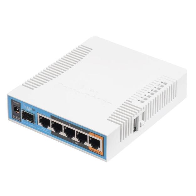 Wireless Router|MIKROTIK|Wireless Router|IEEE 802.11a|IEEE 802.11b|IEEE 802.11g|IEEE 802.11n|IEEE 802.11ac|USB 2.0|5x10/100/1000M|RB962UIGS-5HACT2HNT