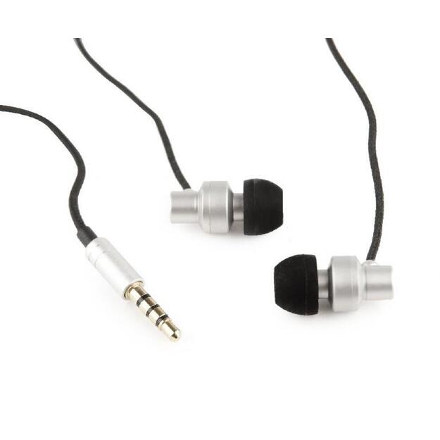 HEADSET PARIS IN-EAR SILVER/MHS-EP-CDG-S GEMBIRD