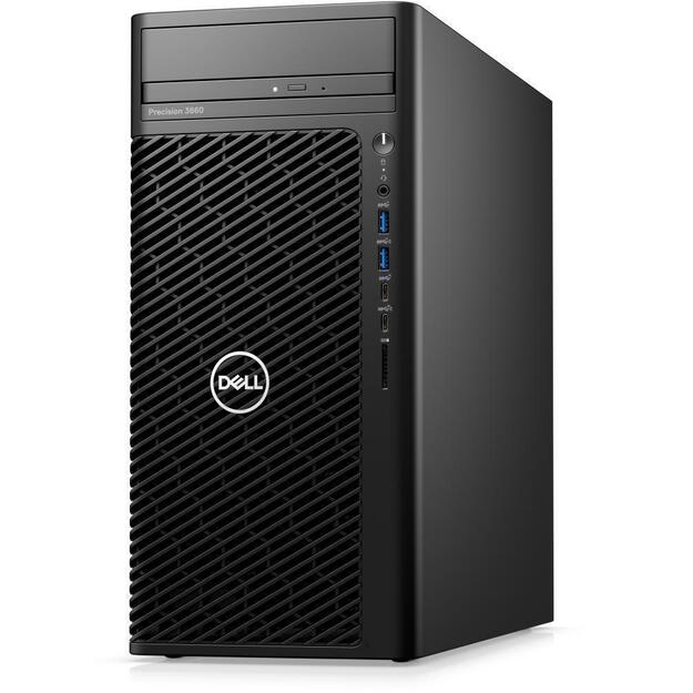 PC|DELL|Precision|3660|Business|Tower|CPU Core i7|i7-13700|2100 MHz|RAM 32GB|DDR5|4400 MHz|SSD 1TB|Graphics card Nvidia T1000|4GB|EST|Windows 11 Pro|Colour Black|Included Accessories Dell Optical Mouse-MS116 - Black Dell Wired Keyboard KB216 Black|N108P36