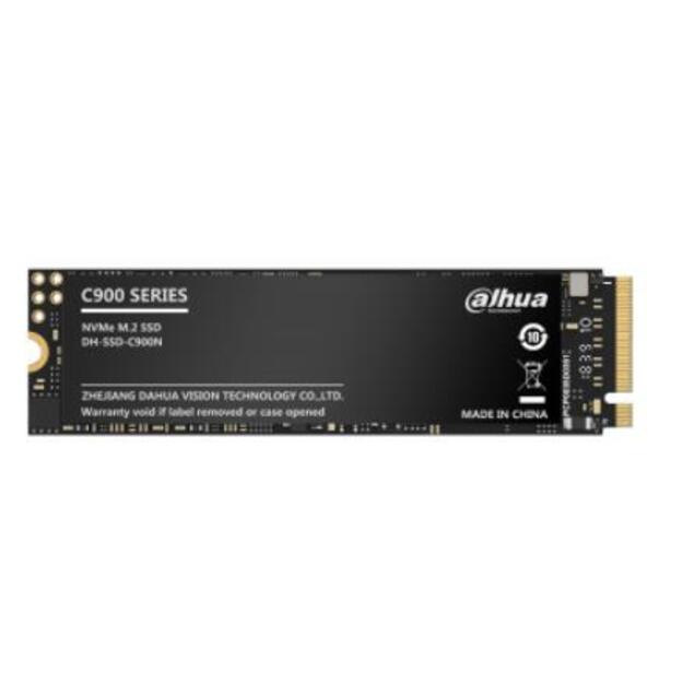 SSD|DAHUA|512GB|M.2|PCIe Gen3|NVMe|3D NAND|Write speed 1500 MBytes/sec|Read speed 2000 MBytes/sec|TBW 256 TB|MTBF 1500000 hours|SSD-C900N512G