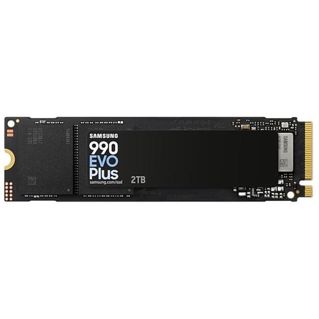 SSD|SAMSUNG|990 EVO Plus|2TB|M.2|PCIe Gen5|NVMe|TLC|Write speed 6300 MBytes/sec|Read speed 7250 MBytes/sec|2.38mm|TBW 1200 TB|MZ-V9S2T0BW