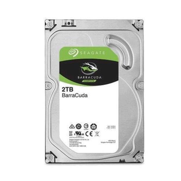 HDD|SEAGATE|Barracuda|2TB|SATA 3.0|256 MB|7200 rpm|Discs/Heads 1/2|3,5 |ST2000DM008