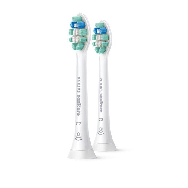 Elektrinio dantų šepetėlio galvutės Philips Sonicare C2 Optimal Plaque Defence, HX9022/10