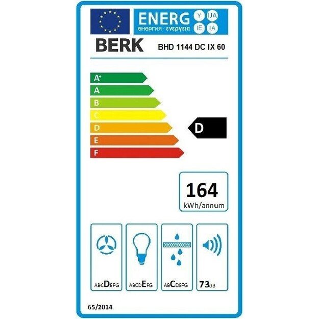 Įmontuojamas gartraukis Berk BHD 1144 DC IX 60