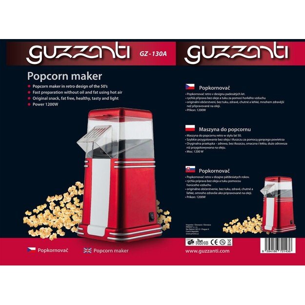 Spragėsių gaminimo aparatas Guzzanti GZ-130A 1