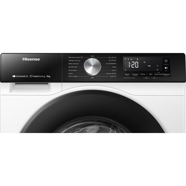 Skalbimo ma&scaron;ina Hisense WF3S8045BW3 4