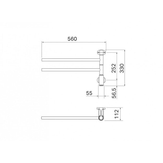 Elektrinis rankšluoščių džiovintuvas PAX I 2/550, 25-2015 (be laikmačio) 1