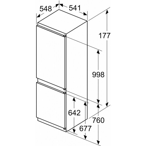 Šaldytuvas Siemens KI86VNSE0 2