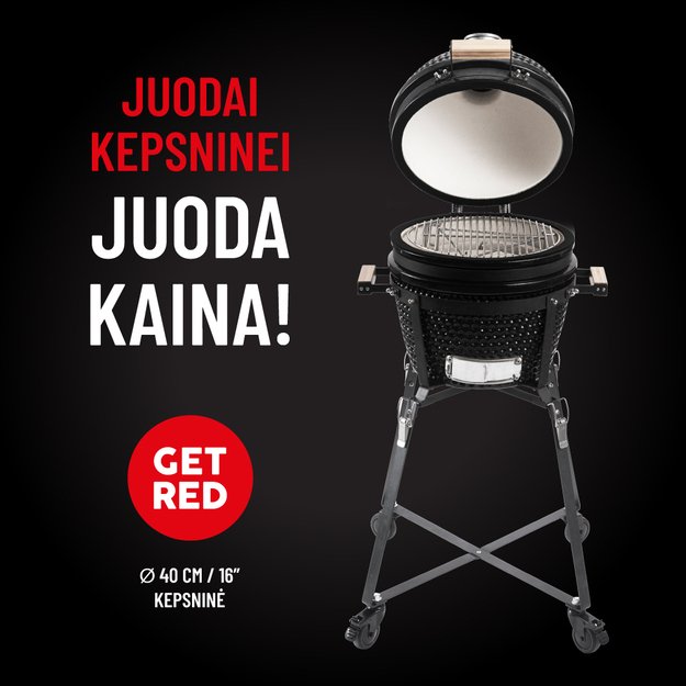 Kamado GET RED 16`/40cm