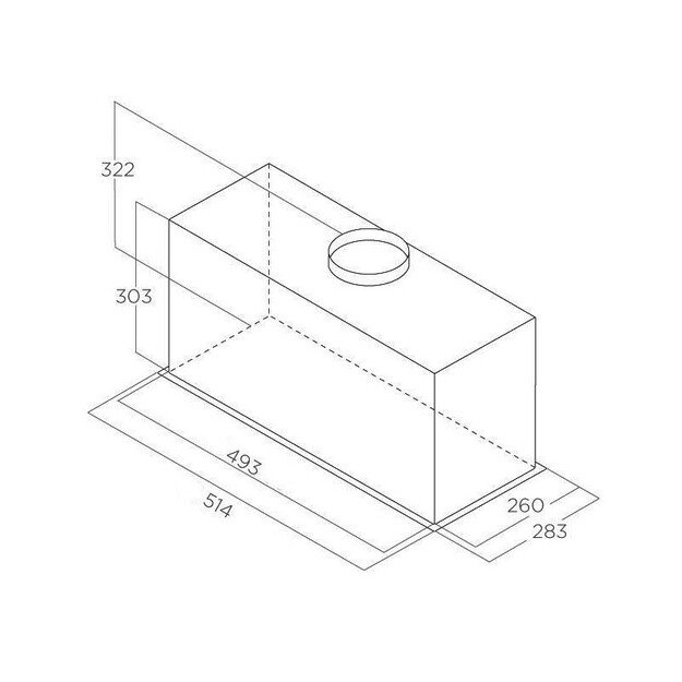 Įmontuojamas gartraukis ELICA ENTER WH/A/52, PRF0197651 6
