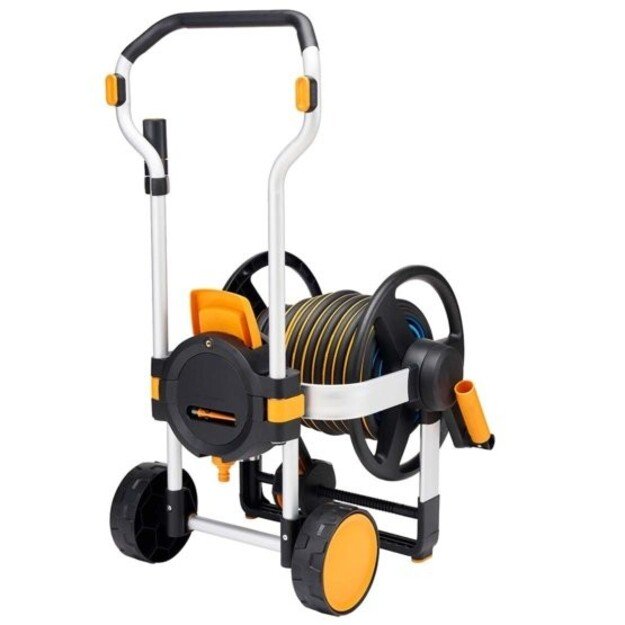 Laistymo rinkinys: žarna ir vežimėlis Fiskars XL, all-in 1062256 3