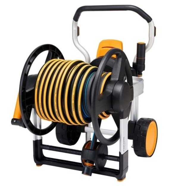 Laistymo rinkinys: žarna ir vežimėlis Fiskars XL, all-in 1062256 2