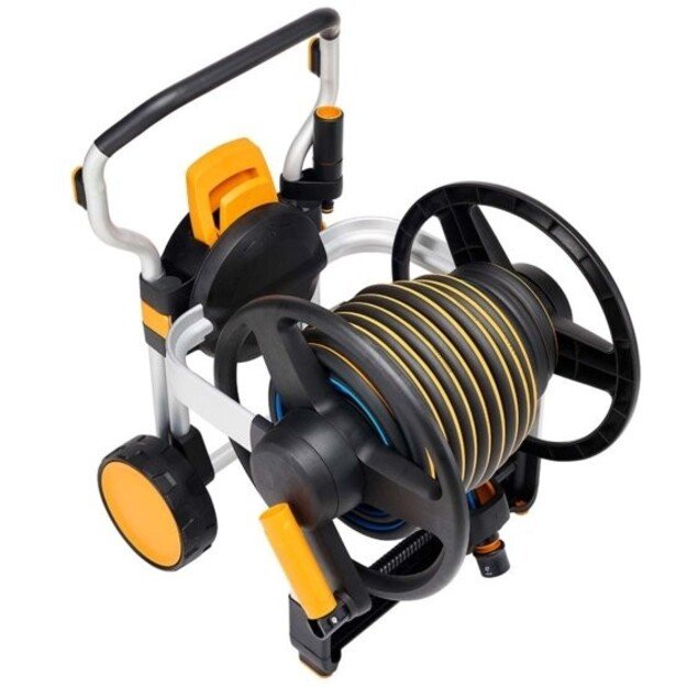 Laistymo rinkinys: žarna ir vežimėlis Fiskars XL, all-in 1062256 4