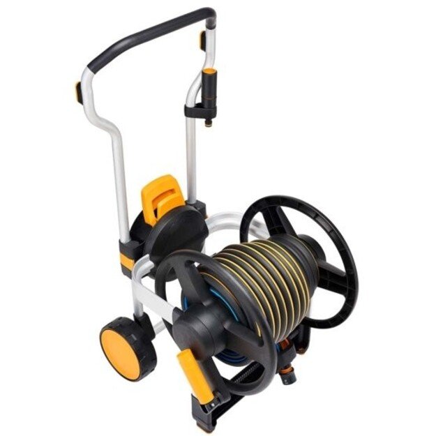 Laistymo rinkinys: žarna ir vežimėlis Fiskars XL, all-in 1062256 1