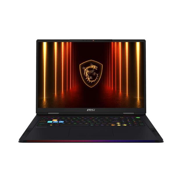 Notebook|MSI|Raider|18 HX AI A2XWIG|CPU  Core Ultra|U9-285HX|2800 MHz|18 |3840x2400|RAM 64GB|DDR5|6400 MHz|SSD 2TB+2TB|NVIDIA GeForce RTX 5080|16GB|ENG|Card Reader SD Expres|Windows 11 Home|Black|3.6 kg|RDR18HXAIA2XWIG-230NL