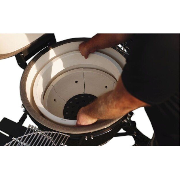 Kamado tipo keramikinė kepsninė GET RED 24  (60 CM) 6