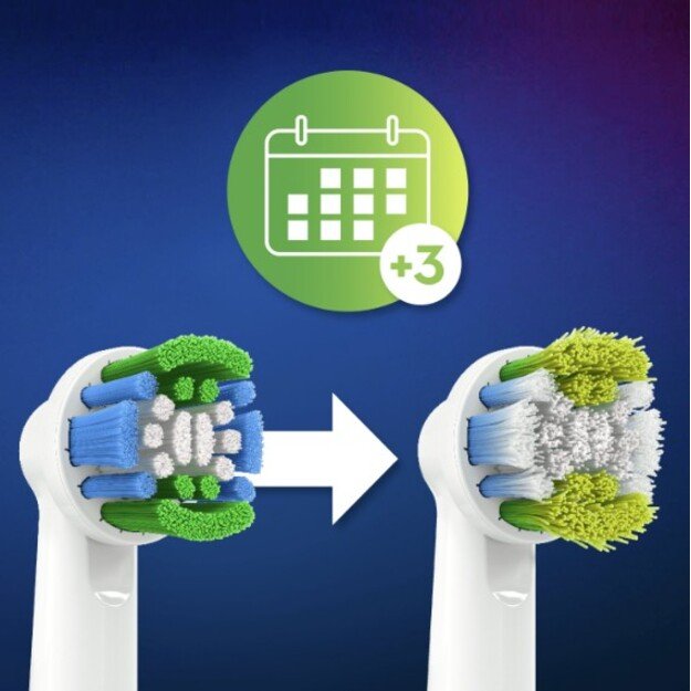 Dantų šepetėlių antgaliai Oral-B Precision 6 vnt 3