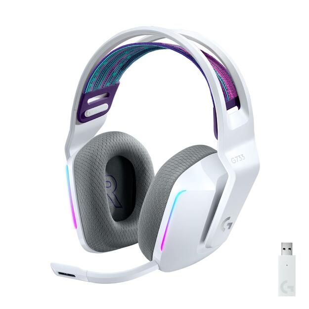 HEADSET GAMING G733 WRL/WHITE 981-000883 LOGITECH