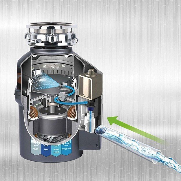 Maisto atliekų smulkintuvas ZY750WD 3