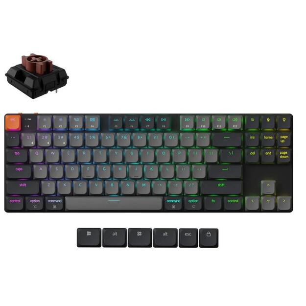 KEYBOARD WRL K1 RGB/BLACK K1X-H3 KEYCHRON