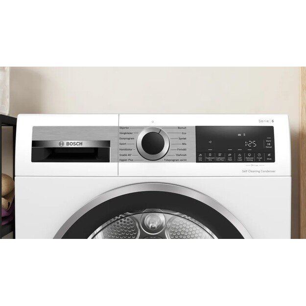 Džiovyklė su šilumos siurbliu BOSCH WQG245DBSN, 9 kg 3