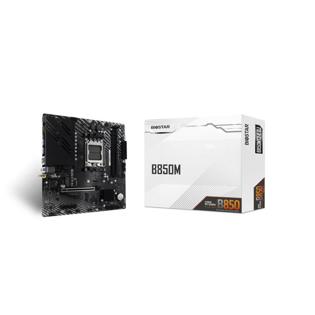 Mainboard|BIOSTAR|AMD B850|SAM5|Micro-ATX|Memory slots 2|B850MT2-EDJ
