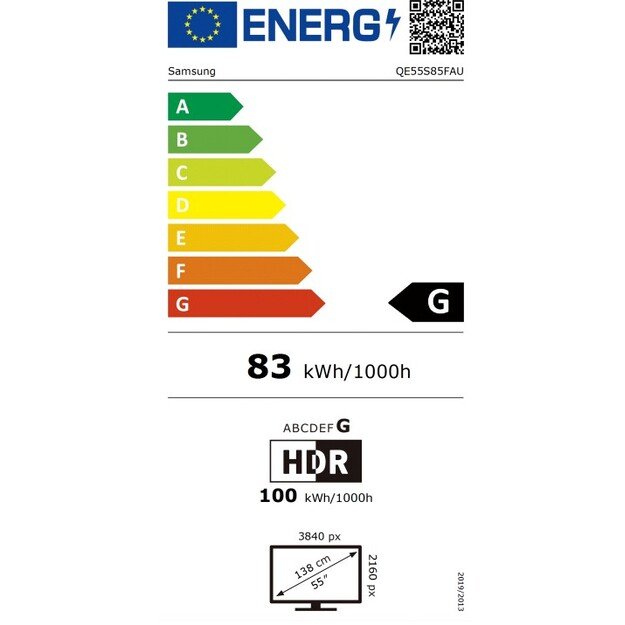 OLED Televizorius Samsung S85F 4K, Vision, QE55S85FAUXXH 2