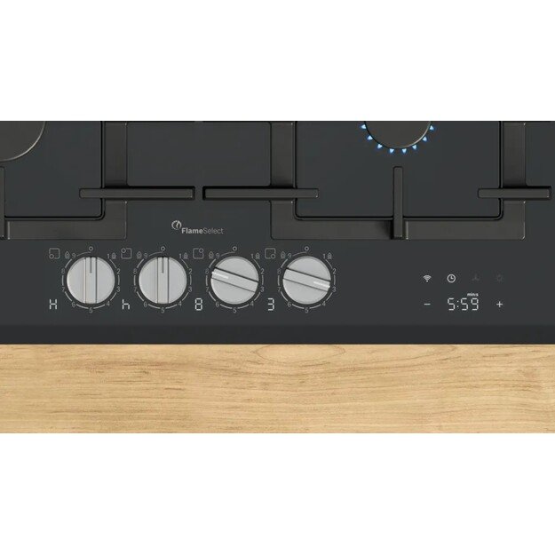 Įmontuojama dujinė kaitlentė Bosch PRP6A6H40, 60 cm 1