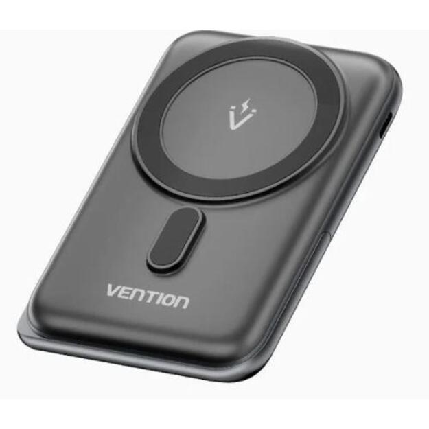 POWER BANK WRL 10000MAH 20W/MAGNETIC BLACK FHNB0 VENTION